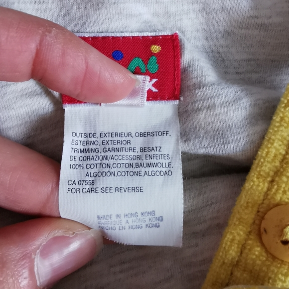 Mustard Yellow Mini Mex Overalls - Picture 5 of 6